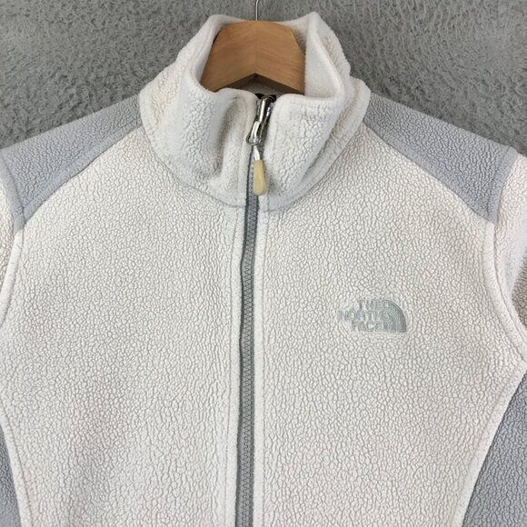 The North Face Fleece Full Zip Jacket women's size S - Picture 2 of 12